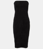 Stouls Monica suede midi dress