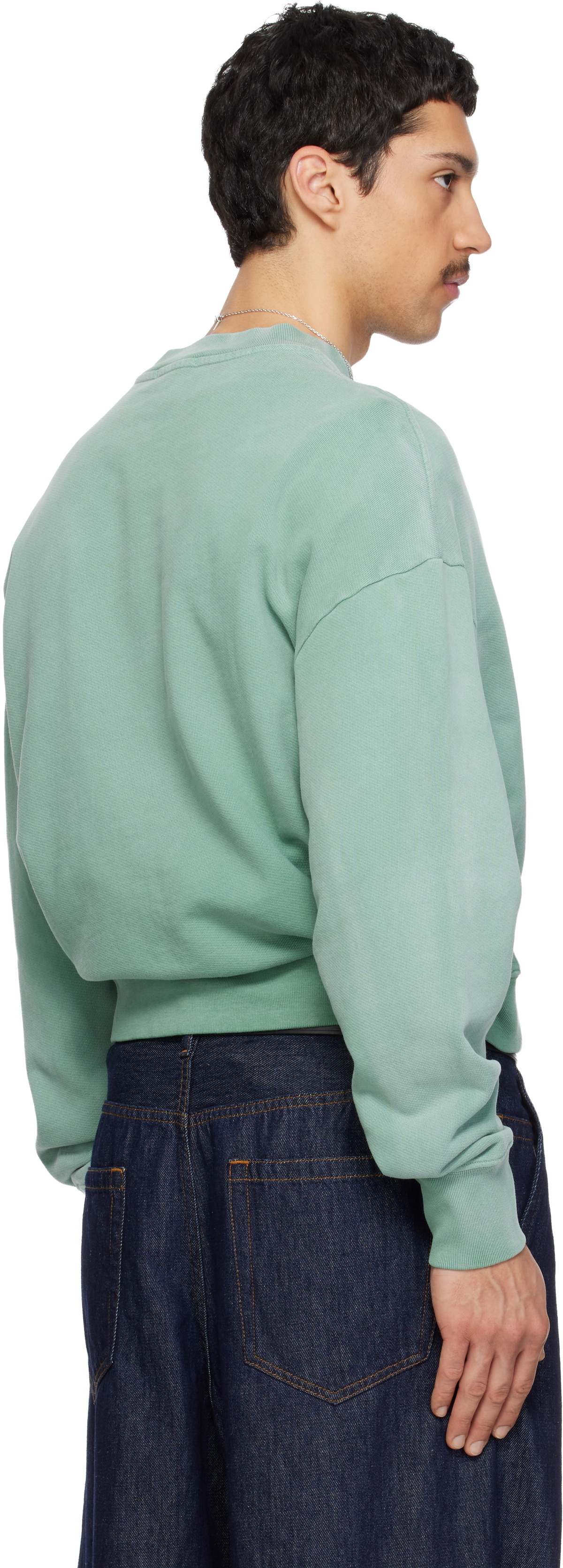 WILLY CHAVARRIA Green 'Chavarria Community Center' Hooligan Sweatshirt