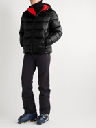Moncler Grenoble - Hintertux Slim-Fit Quilted Hooded Down Ski Jacket - Black