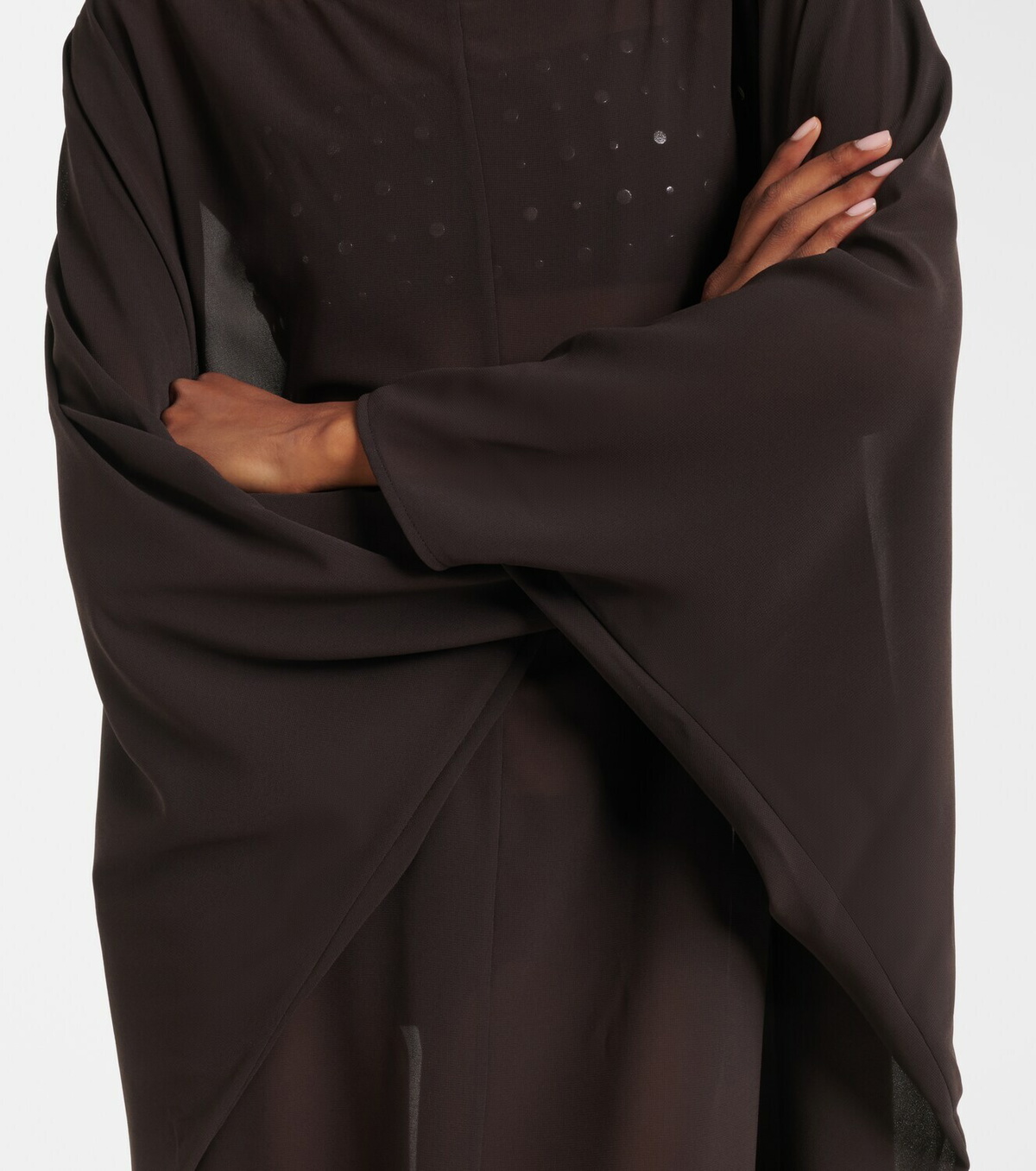 Staud Nour chiffon beach dress