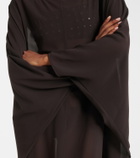 Staud Nour chiffon beach dress