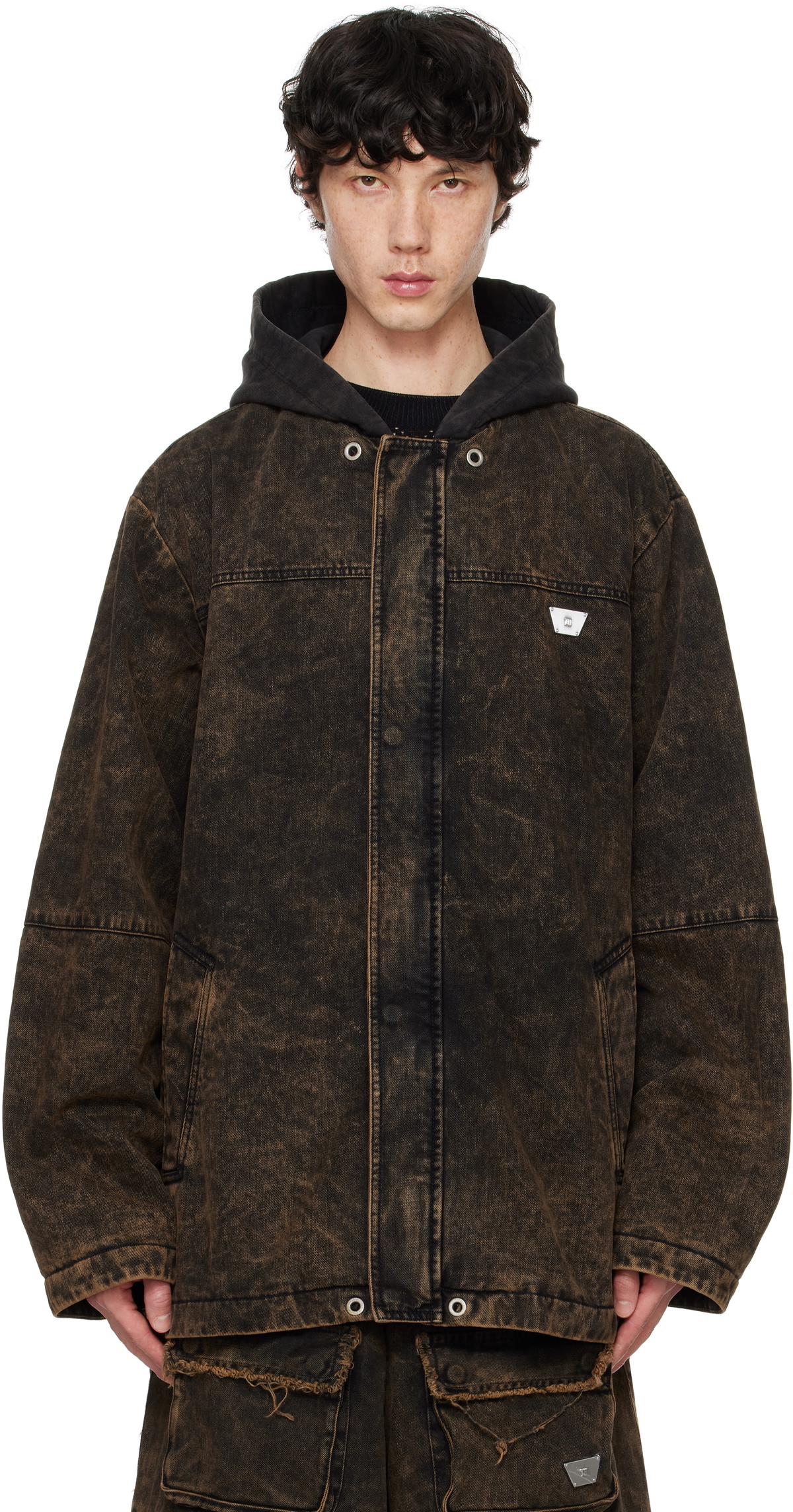 MISBHV Brown Parka Denim Jacket