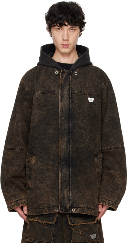 Photo: MISBHV Brown Parka Denim Jacket