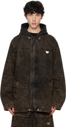 MISBHV Brown Parka Denim Jacket