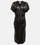 Isabel Marant - Carly leather midi dress