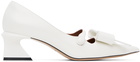 SHUSHU/TONG SSENSE Exclusive White Pointed Heels