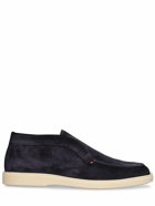 SANTONI Suede Desert Shoes