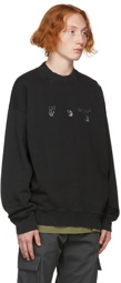 Off-White Black Logo Skate Sweatshirt