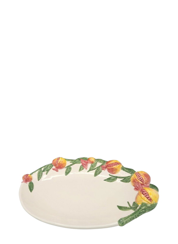 Photo: Les-Ottomans Ceramic Fruit Embellished Serving Platter