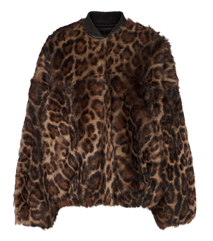 Photo: Arma Violet reversible shearling bomber jacket