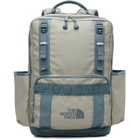The North Face Gray & Blue Base Camp Daypack Backpack
