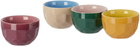 POLSPOTTEN Multicolor La Marzocco Edition Cappuccino Cup Set, 4 pcs