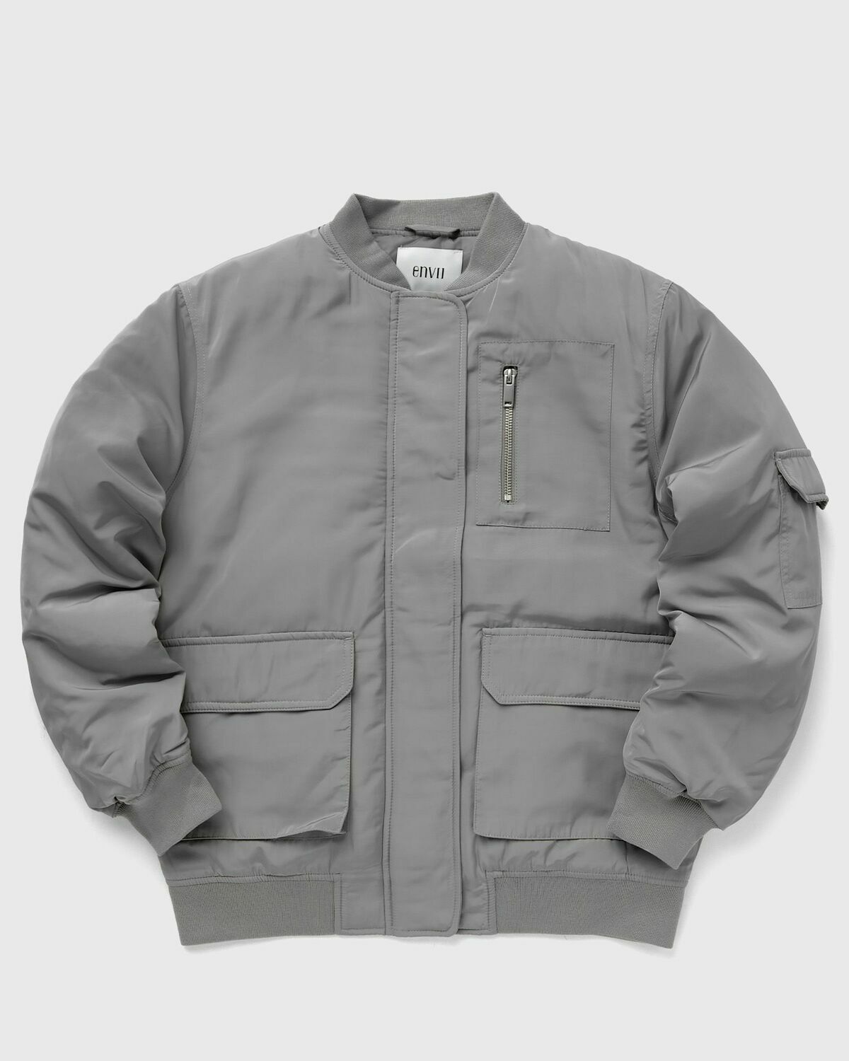 Envii Enmichigan Jacket 7015 Grey Bomber Jackets