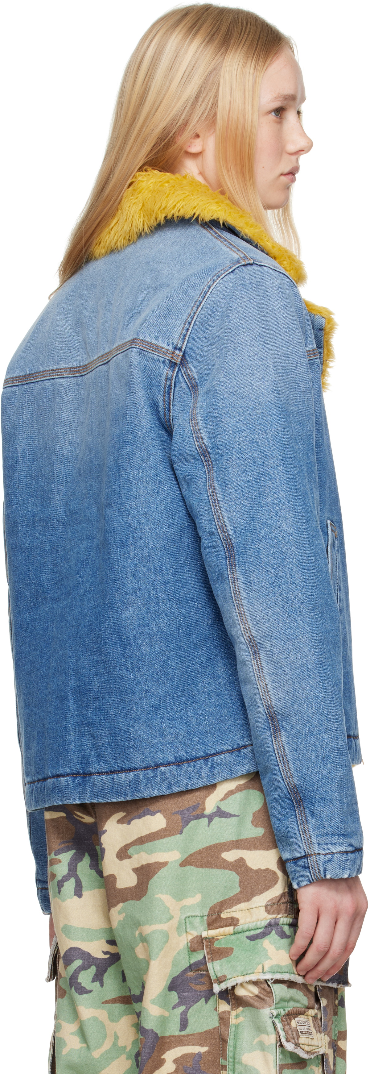 ERL Blue Venice Denim Jacket