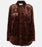 Xu Zhi Velvet shirt