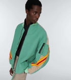 Incotex x Facetasm Colorblocked bomber jacket