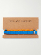 Roxanne Assoulin - Color Therapy Set of Two Gold-Tone and Enamel Beaded Bracelets