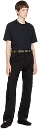 Versace Jeans Couture Black & Gold Couture1 Belt