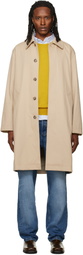 A.P.C. Beige Urban Mac Coat