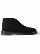Mr P. - Lucien Regenerated Suede by evolo® Desert Boots - Black