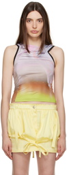 TheOpen Product Multicolor Printed Tank Top