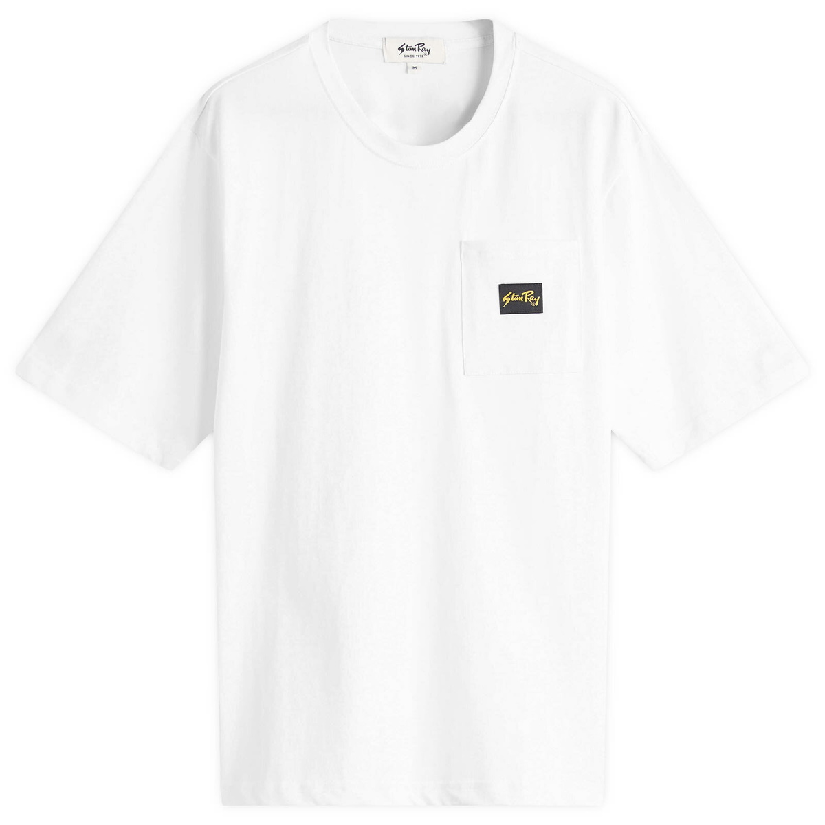 Stan Ray Men's Patch Pocket T-Shirt in White