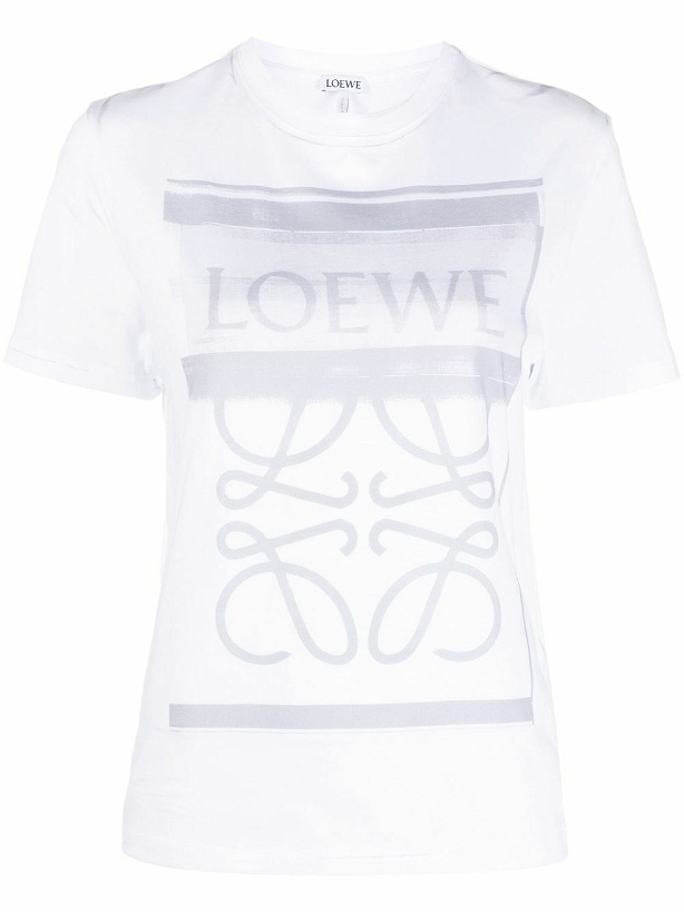 Photo: LOEWE - Anagram Print Cotton T-shirt