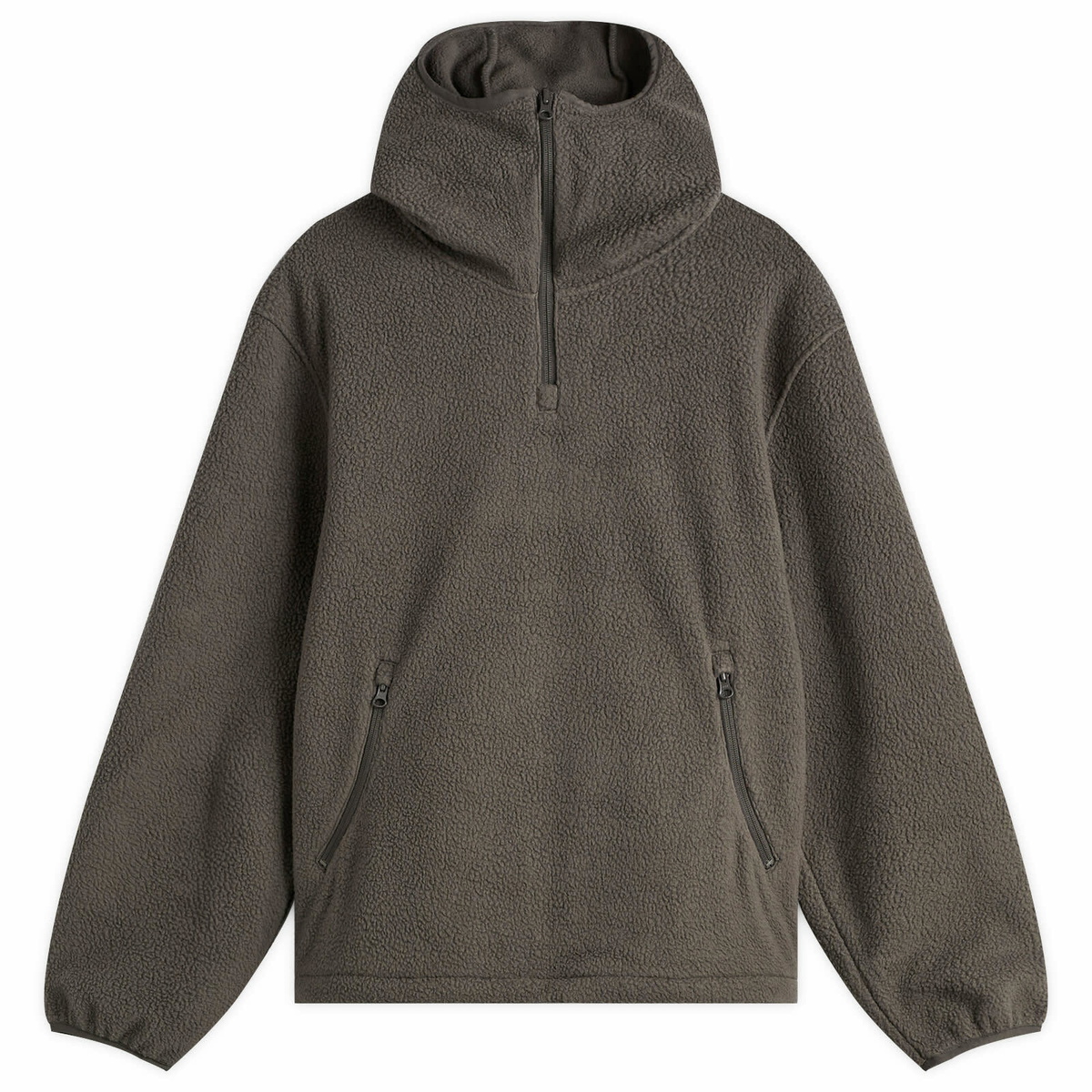 Hiking Patrol Men's Waypoint Fleece Pullover in Charcoal Black