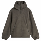 Hiking Patrol Men's Waypoint Fleece Pullover in Charcoal Black