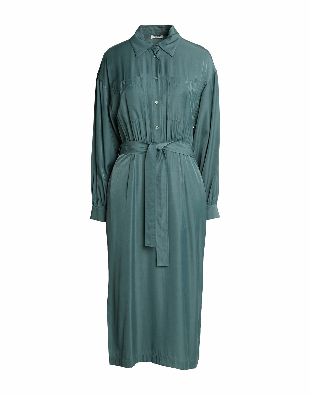 Peserico Womens Midi dress Slate in Blue