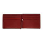 Salvatore Ferragamo Black and Red Bicolor Revival Wallet