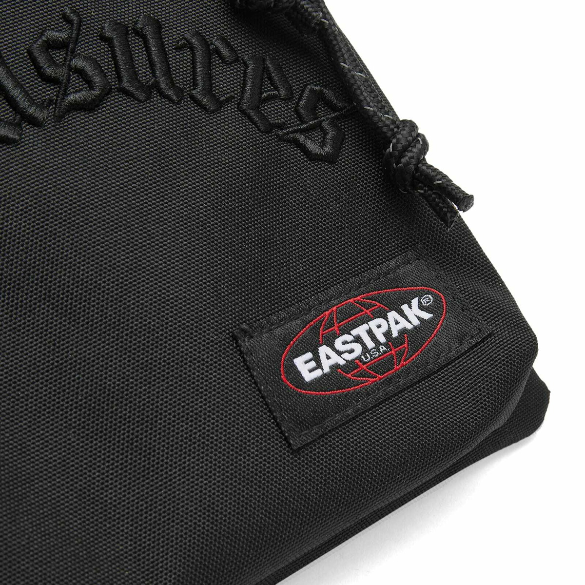 Eastpak x Pleasures Removable Skeleton Rusher Shoulder Bag in Black Eastpak