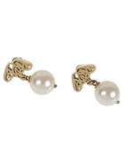 ALEXANDER MCQUEEN - Seal Logo Pearl Earrings