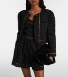Marant Etoile Vickie polka-dot cotton romper
