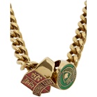 Dsquared2 Gold Rings Necklace