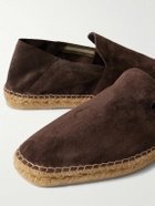 Castañer - Parker Collapsible-Heel Suede Loafers - Brown