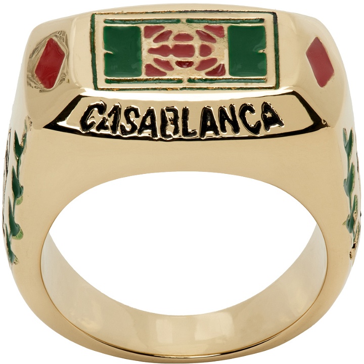Photo: Casablanca Gold Tennis Club Ring