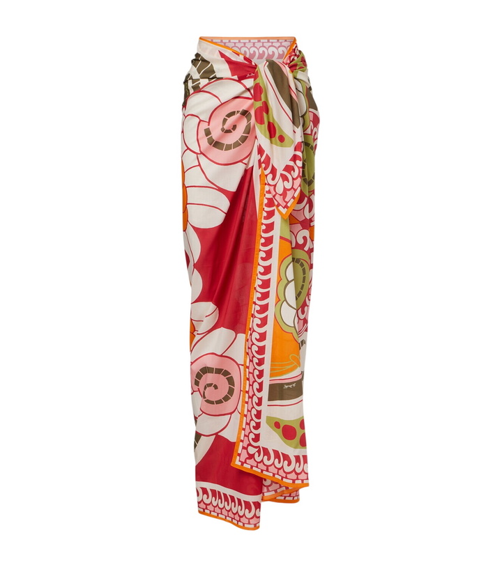 Photo: La DoubleJ Printed cotton beach cover-up