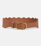 Zimmermann Wave leather belt