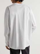 ATON - Oversized Supima Cotton-Jersey T-Shirt - White