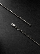 Greg Yuna - Mooncut 22-Inch 14-Karat White Gold Ball Chain Necklace