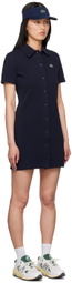 Lacoste Navy Collared Mini Dress