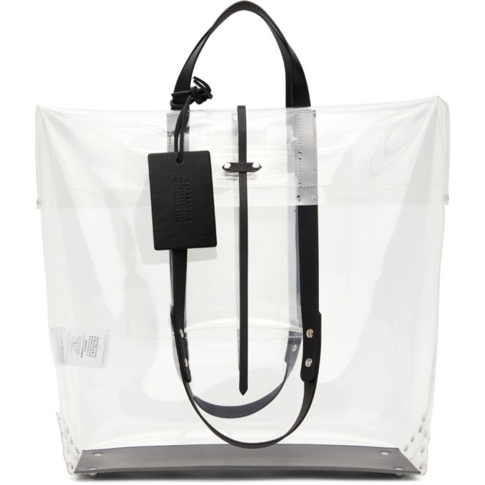 Photo: Maison Margiela Transparent Fold-Over Tote