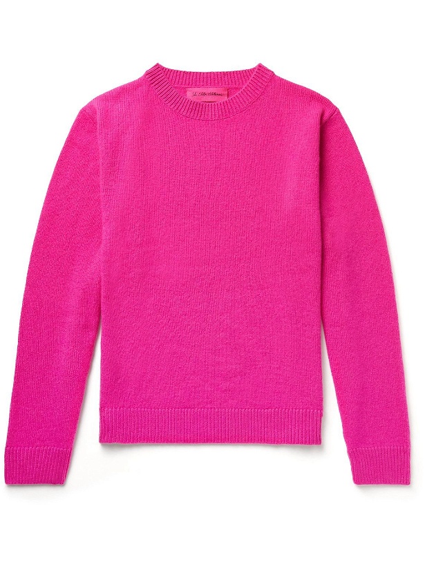 Photo: The Elder Statesman - Cashmere Sweater - Pink