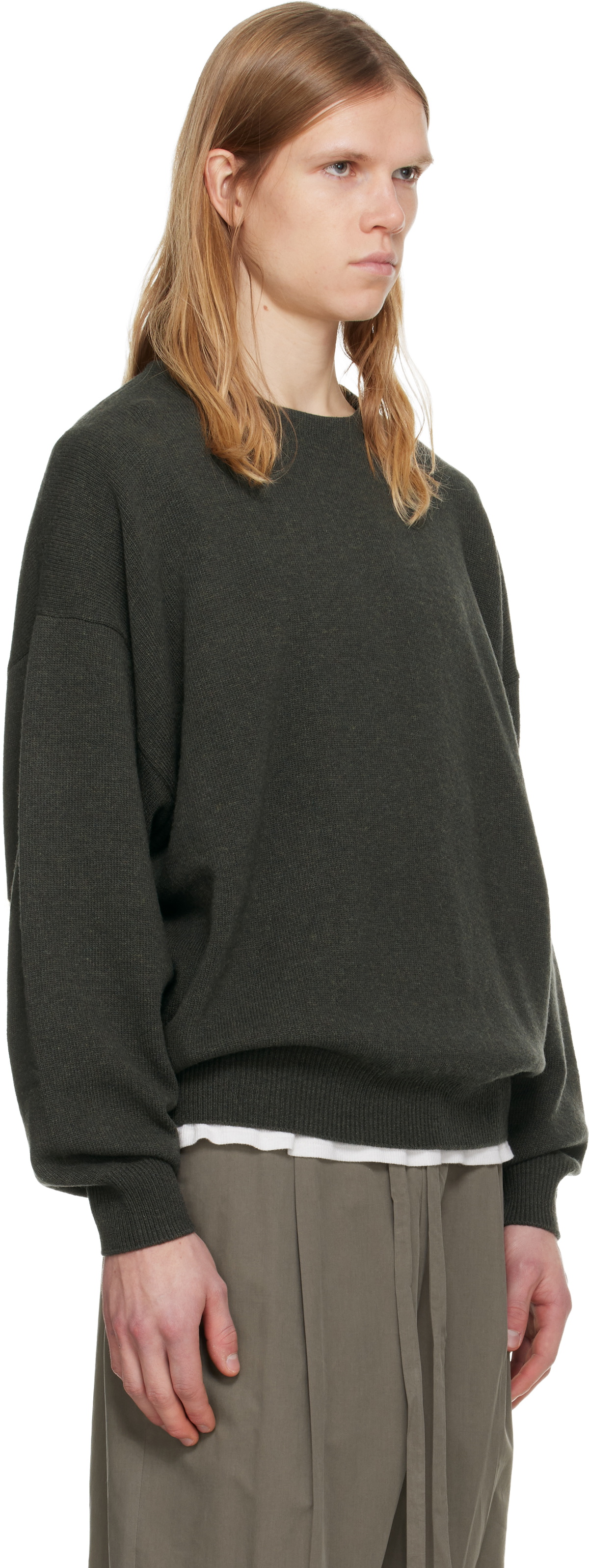 Fear of God Green Edge Knit Crewneck Sweater