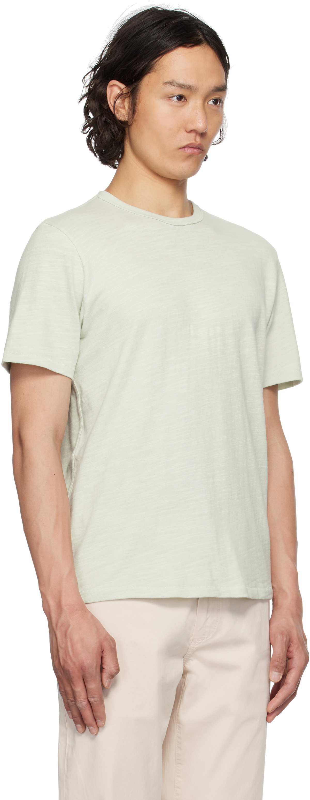 rag & bone Green Classic Flame T-shirt