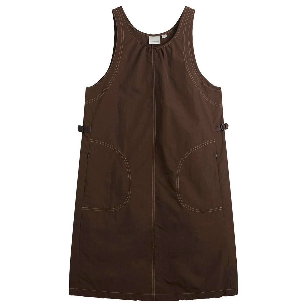 Gramicci Women's Nylon Dress in Chocolate