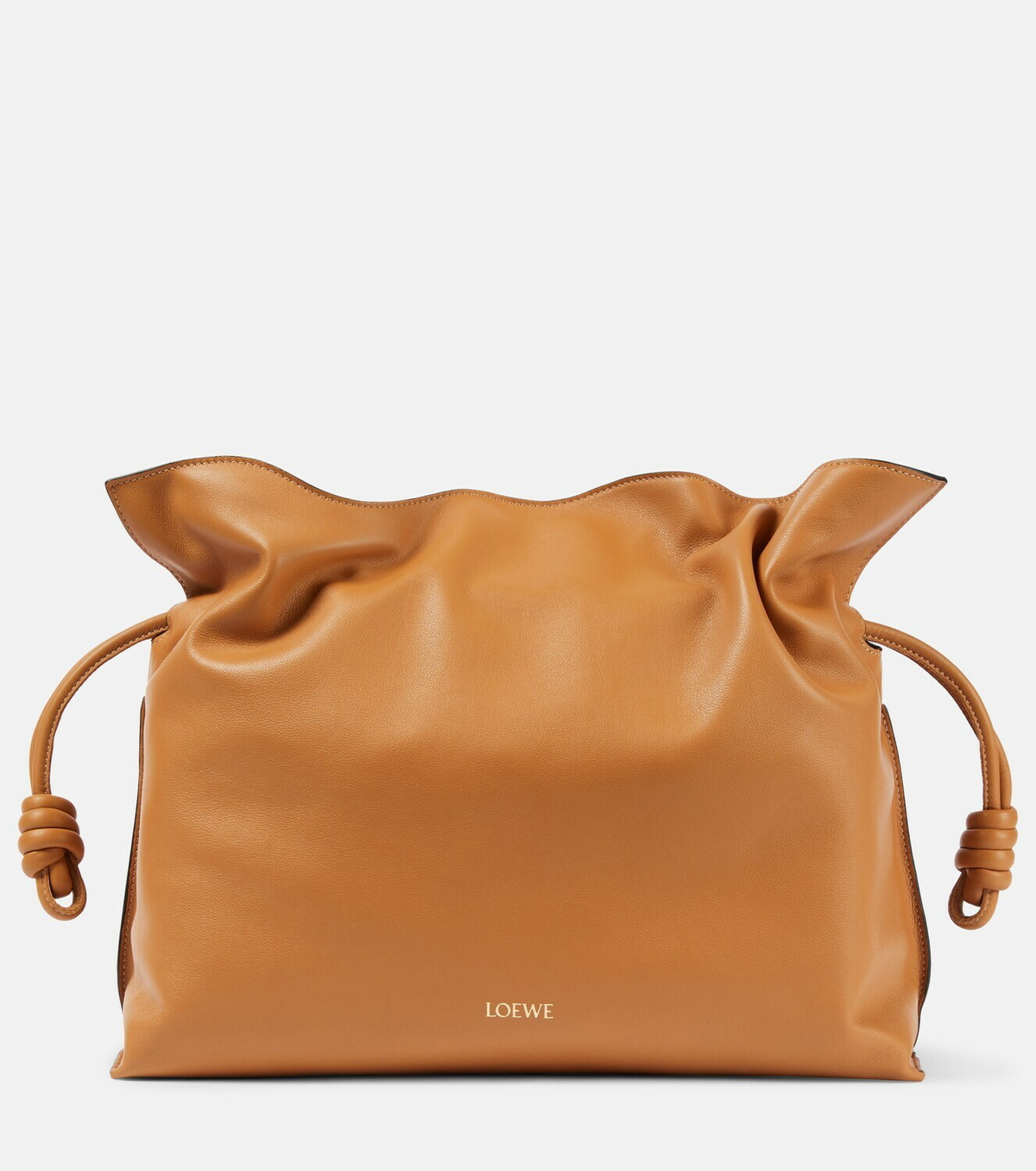 Loewe Flamenco Large leather clutch