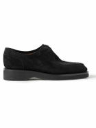 John Lobb - Ted Suede Derby Shoes - Black
