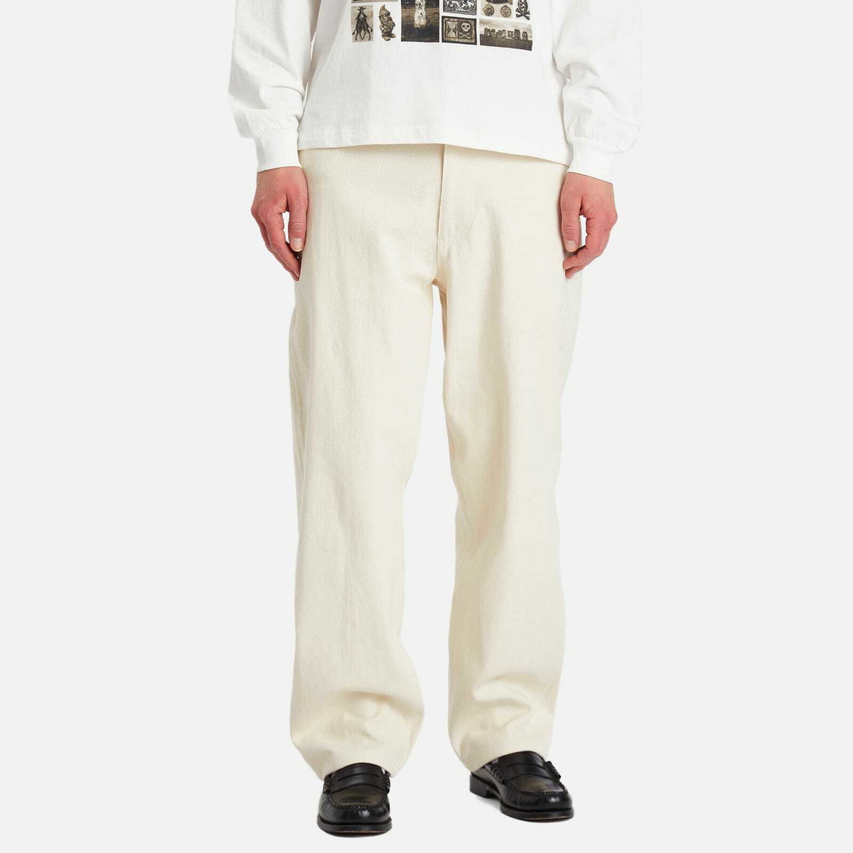 Heresy Men's Rogue Jeans in Ecru